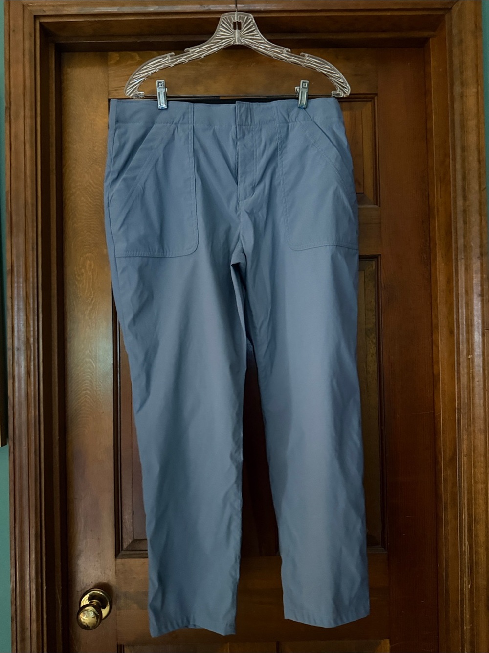 Eddie Bauer Slate Blue Women's Chino Pants